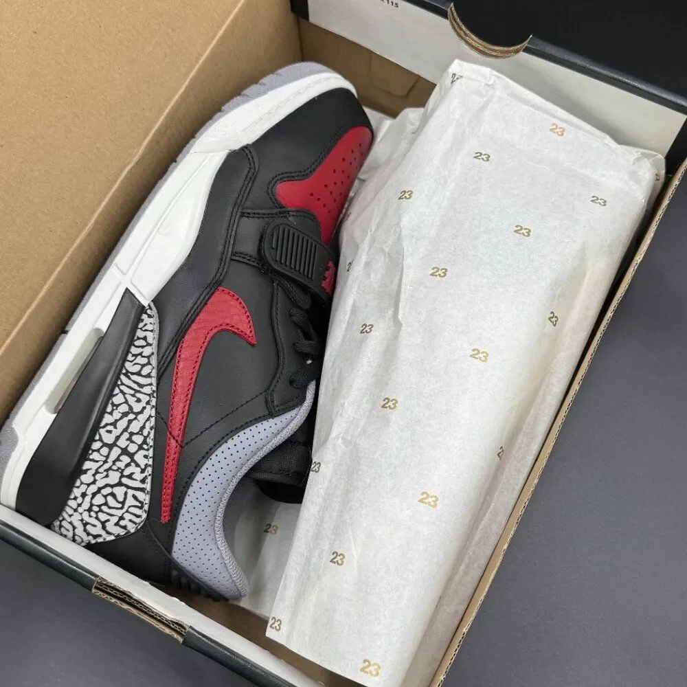 Jordan Legacy 312 Low 'Bred Cement'